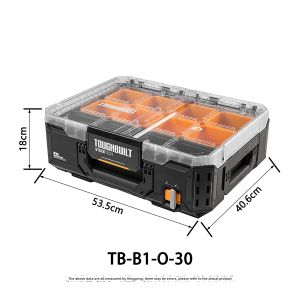 Toughbuilt | Stackable Set Multifunctional Thick Toolbox