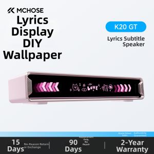 MCHOSE | Full-Screen Subtitles Sound Speaker