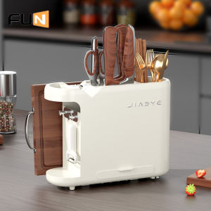 Kitchen Storage Rack Multifunctional Knife Rack Chopstick Holder Cutting Board Rack Kitchen Knife Rack Comes with Sharpening Stone Knife Storage Rack