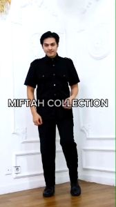 seragam safari security satpam pendek setelan safari satpam pakaian kerja Driver Satpam Bodyguard Sopir pribadi