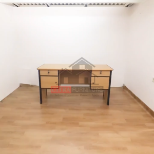 Meja tulis kerja kantor |Satu 1 biro|GRAVER MT 128 beech