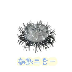 Two-in-One Sheep Eye Ring Men Ponytail Silicone Ring Natural Elastic Continuous Hair New Sheep Eye Horse Pure Sea Dog Terry