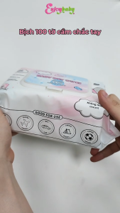 Khăn ướt ENJOY 100 tờ không mùi mềm mịn dưỡng ẩm tiện dụng an toàn cho bé