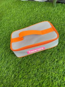 Coolteen Silver Tupperware (zipper bunga es)