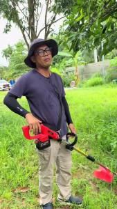 (รับประกันฟรี 5 ปี) เครื่องตัดหญ้าไฟฟ้า เครื่องตัดหญ้าไร้สาย เครื่องตัดหญ้าแบต แถมชุดกำจัดวัชพืช5ชิ้น สามารถใช้งานได้ต่อเนื่อง10ชั่วโมงมอเตอร์ไร้แปรง พลังแข็งแกร่ง