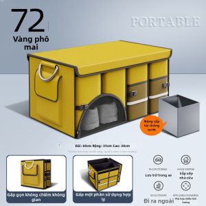 DELIHUA | Hộp Lưu Trữ Gập Đựng Hành Lý Ô Tô
