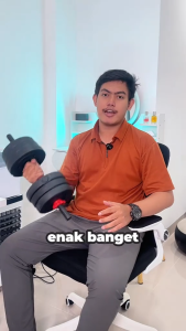 【COD】Dumbbell Barbel set peralatan fitness 10KG/20KG/30KG/40KG Bisa Disambung Tiang Angkat