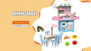 Đồ Chơi Tủ Lạnh Mini Cho Bé – Bộ Đồ Chơi Nhà Bếp Có Trái Cây Mô Phỏng Đồ Chơi Nhập Vai Nấu Ăn Quà Tặng Bé Gái Dễ Thương