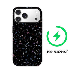 holographic snowflakes Phone Case for iPhone 18 17 16 15 14 13 12 11 Air Pro Max Plus Double-layer Cover
