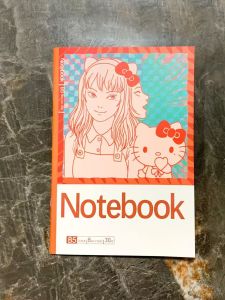 Eiten Junji X Sanrio Hello Kitty Collaborative Horizontal Line High Aesthetic Notebook Durable Hard Cover B5 Size for Writing