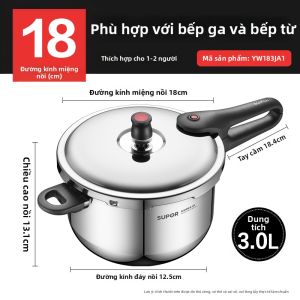 Supor | Nồi Áp Suất Chống Nổ