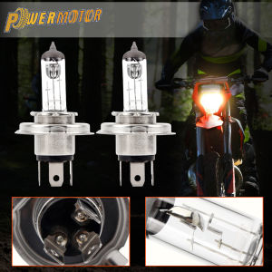 H4 12V 35W Motorcycle Headlamp Bulb H/L Halogen Bulbs Auto LED Motorcycle HeadLight Fog Lamp ATV Scooter Dirt Bike Motocross