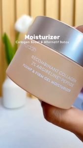 WARDAH Recombinant Collagen + 2% Argireline Peptide Gel Moisturizer 30gr - Pelembab Skin Care Wajah