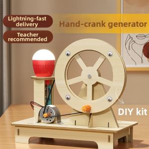 Science DIY Kit Hand Crank Generator