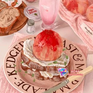 New Cake Dessert Diamond Painting Kit Square Round Diamond 5D DIY Cross Embroidery Handmade Art Adult Exquisite Gift Home Decor