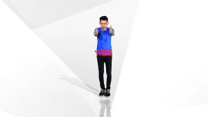 KaosYES Kaos Polos Anak Laki Cotton Combed 24s - T-Shirt Baju Anak Lengan Pendek Abu Misty