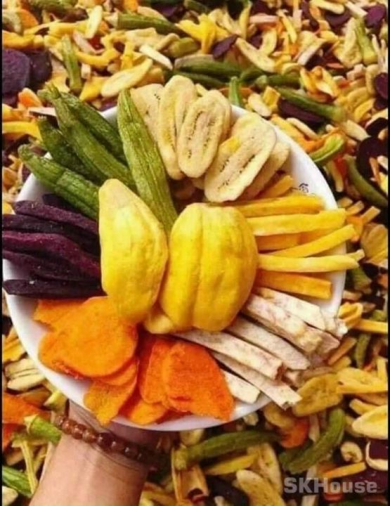 Trái Cây sấy thập cẩm loại ngon_túi zip _đặc sản Bến Tre 500g | Lazada.vn