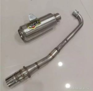 KNALPOT RACING DPJ GP1 DIAMETER 50MM ALL  BEBEK JUPITER VEGA C70 GREND