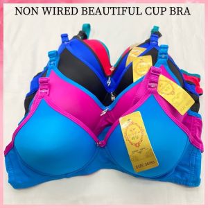34-40 BAJU DALAM FULL CUP {A9} # NON-WIRED 34-40 SIMPLE FULL CUP BRA