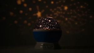 LED Rotating Projector Starry Sky Night Lamp Romantic Projection Light Moon Sky Romantic Night Light