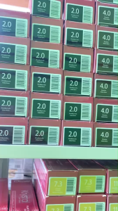 สีLecturaเลคทูร่า(ไม่มีไฮโดรเจน)100มล.สีกึ่งออเกนิค ออเรน