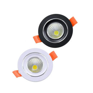 Dimmable LED Spotlights Mini led ceiling Down lights 3W 5W AC85-265V Surface Mounted Light bulbs for cabinet counter showcase