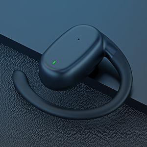 หูฟังบลูทูธไร้มือจับบลูทูธหูฟังน้ำหนักเบาหูแบบอัจฉริยะลดเสียงรบกวนได้นานใช้ได้กับ5.2กีฬา