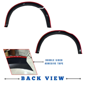 GECA SLIM FENDER FLARE D-MAX 2023+ BLACK DMSFF01 (11820)