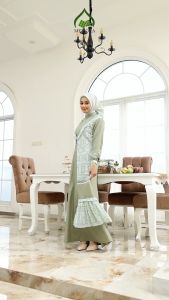 Baju Lebaran 2025 Couple Keluarga Series ETNIC SAGE By MEMORA - Sarimbit Keluarga 2025 Lebaran  Amanah - Baju Couple Keluarga Lebaran 2024