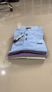 Baju Lebaran 2025: Pilihan Kemeja Koko Kurta Pakistan Pria Dewasa Lengan Pendek