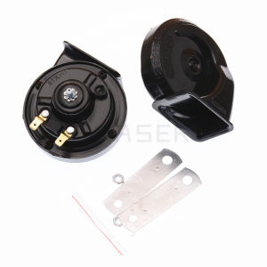 Universal Car Motorcycle Snail Horn Evolution Fanfare Twin Horn Set  Super Sound Loud Waterproof Car Horns 410/510Hz Electric Dual Tone Auto Air Horns For Car Motorcycle Truck Van