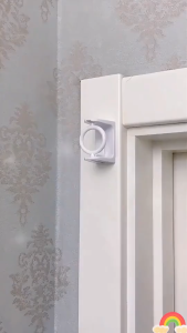 360° Telescopic Rod Bracket Adhesive Curtain Shower Towel Rod Holder Self Adhesive Pole Fixator Hook