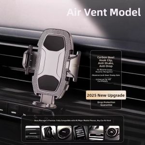 HELLOLEIBOO | Car Vacuum Absorption Phone Holder Navigation Special Support 