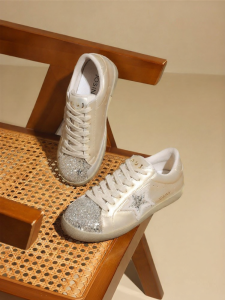 Josiny | Sequined Star Training Shoes for Women White