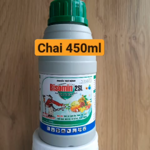 Thuốc trừ bệnh Bisomin 2SL - Kasugacin 2SL Chai 450ml (Kasugamycin 20g/l)-Trừ vi khuẩn nấm bệnh - Nông Nghiệp HG