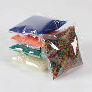 10000 คริสตัลเมจิกโคลนดินโปร่งใสสีสันของเล่นเด็กลูกปัดน้ําสําหรับเด็กดอกไม้ปลูกน้ํา Hydrogel Balls