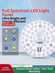 JINYULAI | LED Replacement Circular Light Board Full Spectrum Eye Protection Home Use Ultra Bright Energy Saving Light