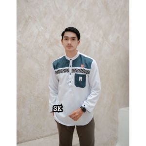 TERMURAH!!! Baju koko hadroh pria lengan panjang katun toyobo premium/baju koko/baju muslim pria