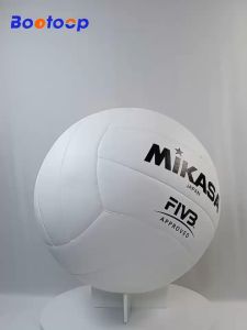 Banh Bóng Chuyền Da Mikasa Loại Da Mềm Quả Bóng Chuyền Chuyên Dụng Size Số 5