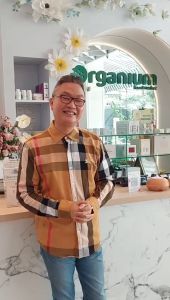 MARILY Body Wash Shower Cream Triple Moisturizer Sabun Mandi Cair 100% Organik Greent Tea - 1L