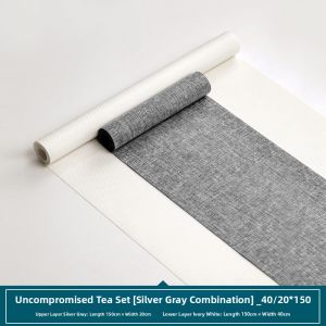 SANXUN | Waterproof Cotton Linen Tea Mat for Home Use