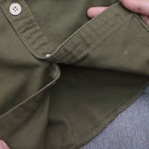 Sơ mi nam kaki 2 túi MISFIT  chất vải kaki dày dặn form slimfit thoáng mát MIS094