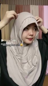 𝐌𝐚𝐟 𝐇𝐢𝐣𝐚𝐛 Hijab Instan Non Pet Hijab Loly Hijab Jamilah Kerudung Instan terbaru