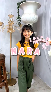 KAZEL LONGPANTS NARA CELANA PANJANG ANAK UKURAN 1-9 TAHUN ISI 1