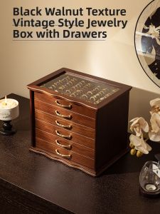 NORDIC MORE | Luxurious High-capacity Jewelry Box