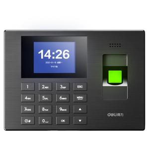 deli | Máy Chấm Công Tự Động Báo Cáo Bằng Vân Tay Và Mật Khẩu