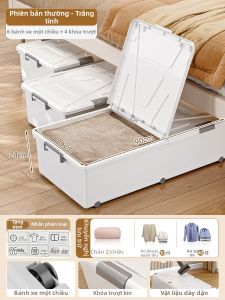 XINGYOU | Hộp Lưu Trữ Dưới Giường Minh Bạch Dung Lượng Lớn