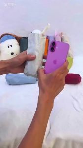 Ô Dù Du Lịch Nhỏ Gọn Chống Tia UV Gấp 5 Đoạn Siêu Nhẹ Che Nắng Cầm Tay Chất Liệu Nylon Có Lớp Phủ Đen