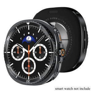 Metal PC Case for Samsung Galaxy Watch 9 8 40mm 44mm Rugged Shockproof with Back Cover for Galaxy Watch 8 Rugged Case