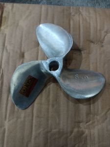 baling perahu sampan daun 3 nomer 8-9pk as¾ bahan almunium